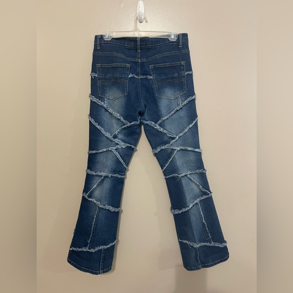 Laser Jeans Y2K Juniors Bootcut Jeans - Picture 2 of 4